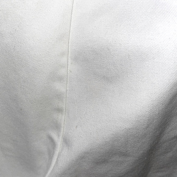 Vintage 36x30 BrittGear Britannia 100% Cotton White Tapered  Pants - Picture 8 of 13